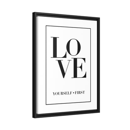 Love Yourself - Black Frame Included