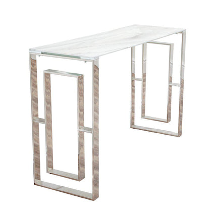 Marble Glass Milano Console Table