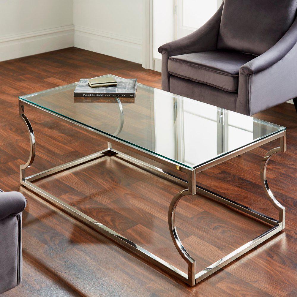 Rome Silver Coffee Table
