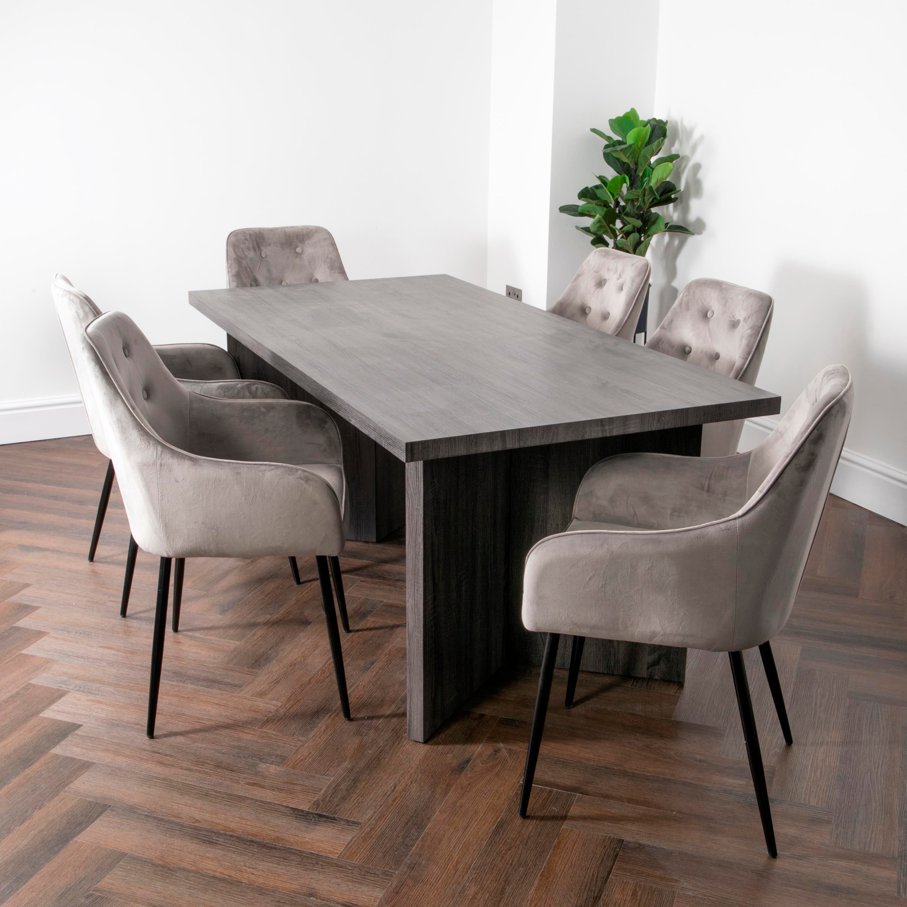 6 oak dining discount chairs for sale