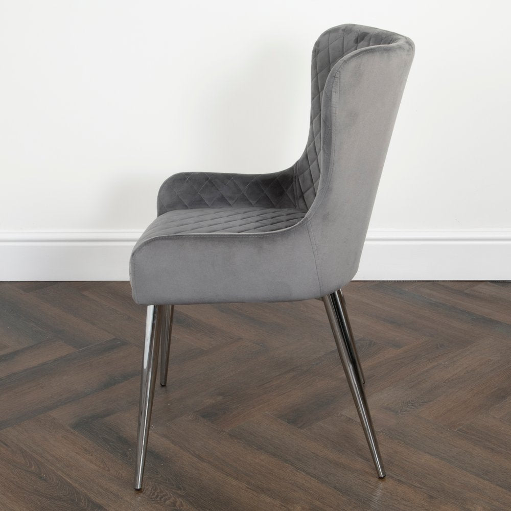 Diamond Grey Dining Chair (set of 2)