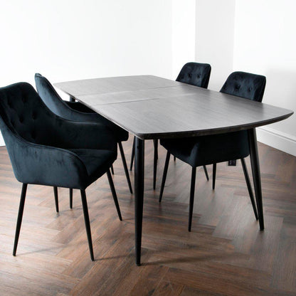 Oxford Grey Oak Dining Table (extends to 2m)